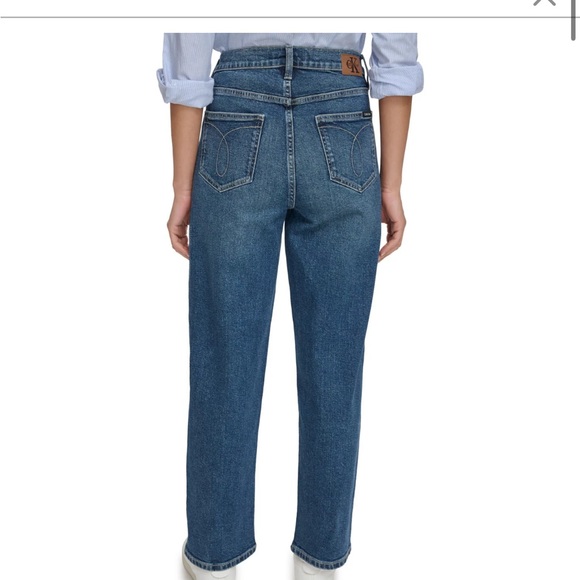 Calvin Klein Ladies Straight Jean - Picture 7 of 7